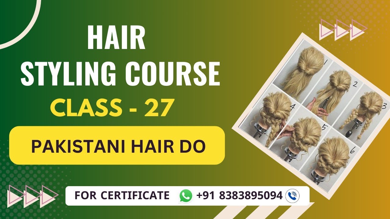 Pakistani Bride | Online Hairstyling Course