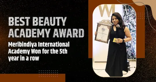 Best Beauty Academy Award: Meribindiya International Academy Won for the 5th year in a row