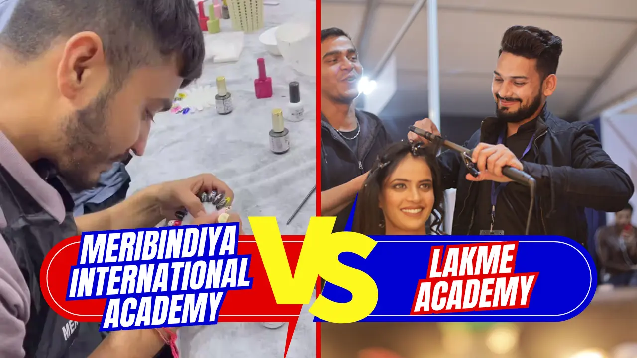 Which is the best academy among VLCC Academy and Meribindiya International Academy?