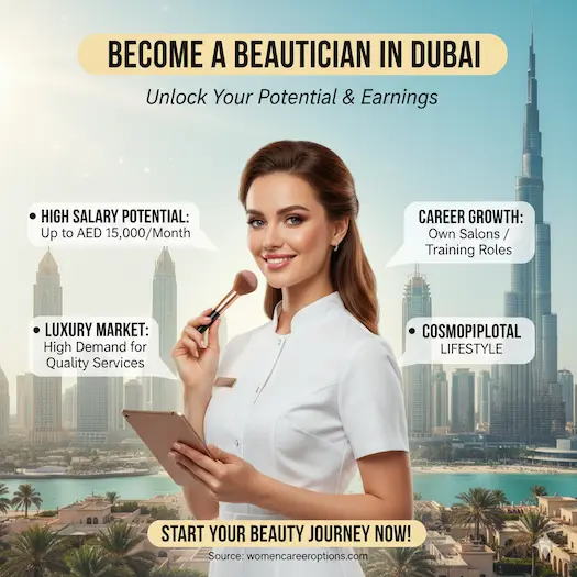 How to become a beautician in Dubai? How much can you earn by becoming a beautician in Dubai? 1 Become a Beautician in Dubai