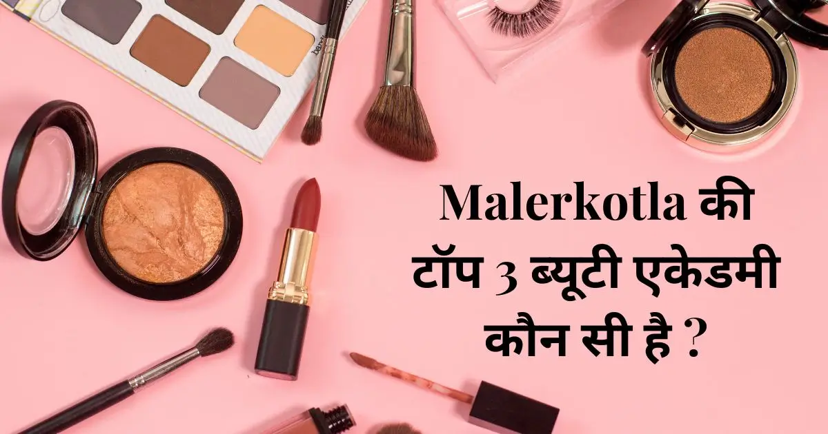 Malerkotla की टॉप 3 ब्यूटी एकेडमी कौन सी है ?