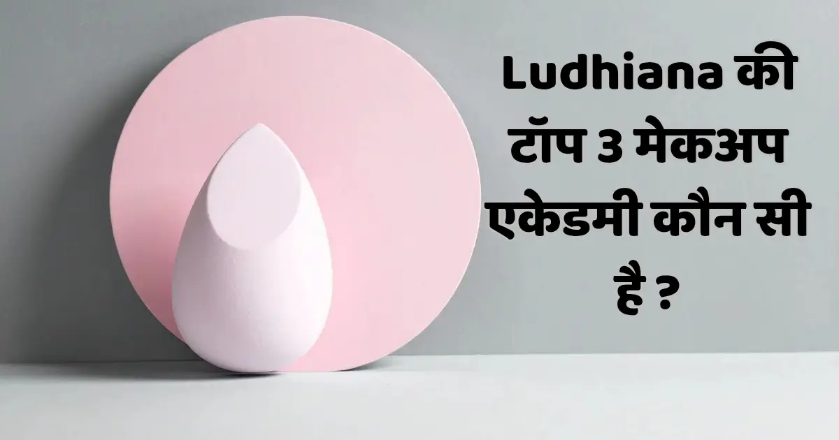 Ludhiana ki top 3 Makeup Academy