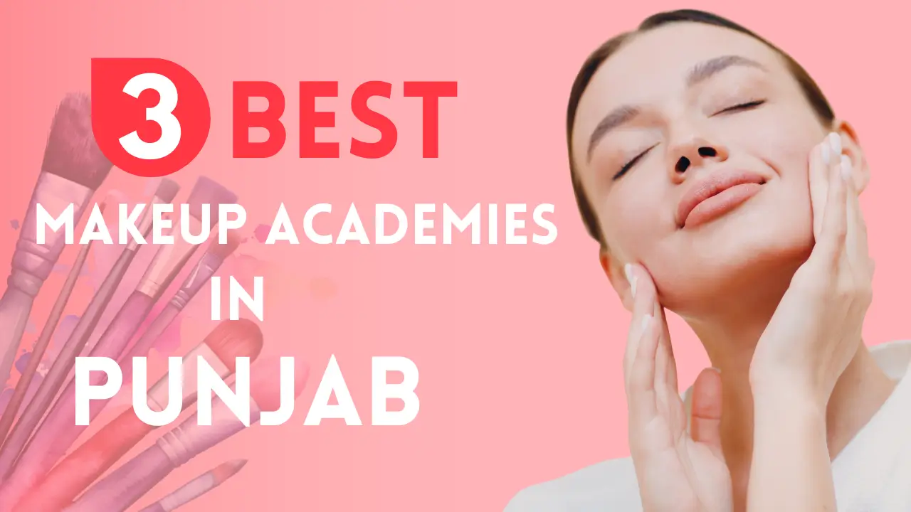 Which are the 3 best makeup academies in Punjab?