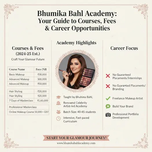 Bhumika Bahl Makeup Academy: 2026 Fee Structure, Course Duration, and Placement Insights 1 Bhumika bahl makeup academy